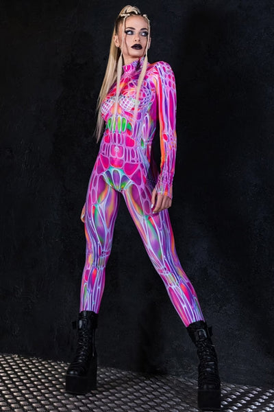 Pink Alien Halloween Costume