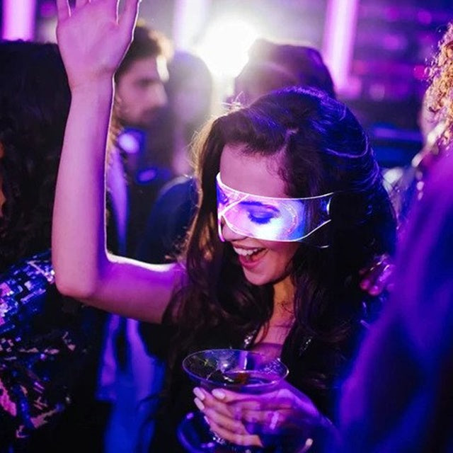 LED Party Visor Glasses