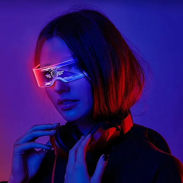 LED Party Visor Glasses