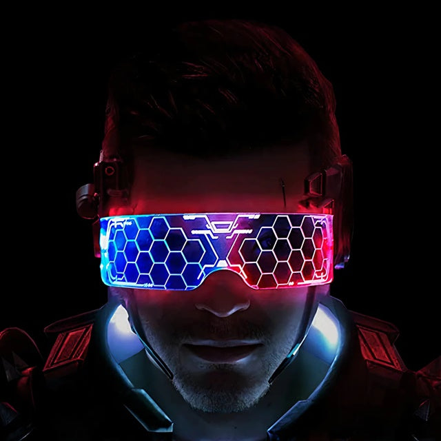LED Party Visor Glasses