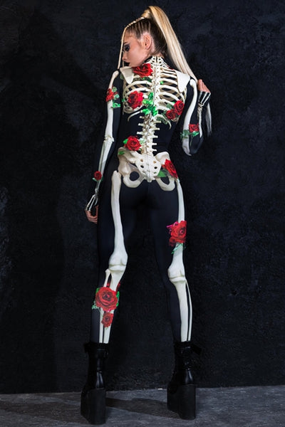 Halloween Dead Rose Costume