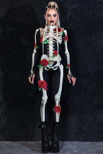Halloween Dead Rose Costume