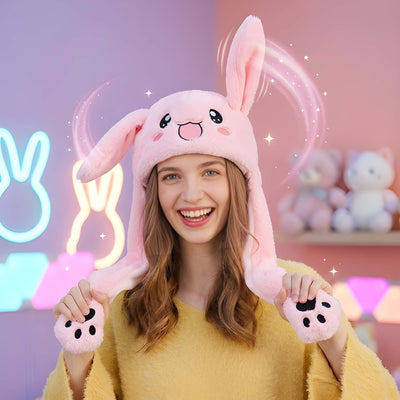 Rabbit Hat Ear Moving