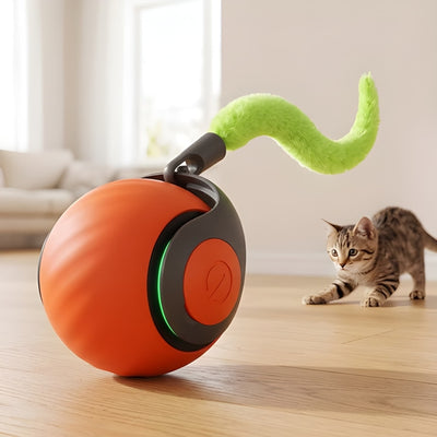 Interactive Rolling Ball - Smart Toy for Kitty