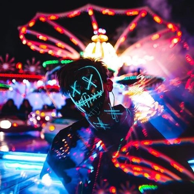 Halloween LED Mask