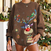 Reindeer Christmas Long Sleeve Sweatshirt