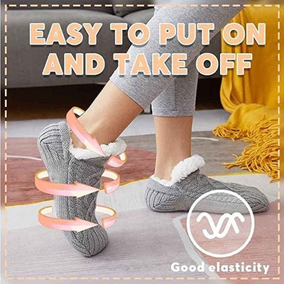 Women Non-Slip Thermal Socks Slippers