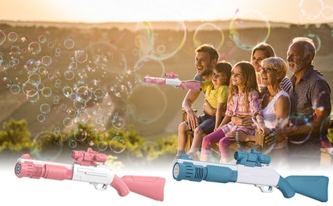 10 Holes Electric Bubble Machine