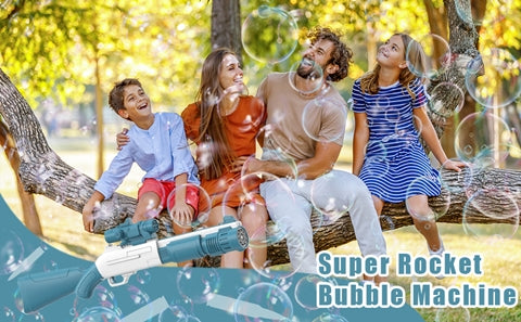 10 Holes Electric Bubble Machine