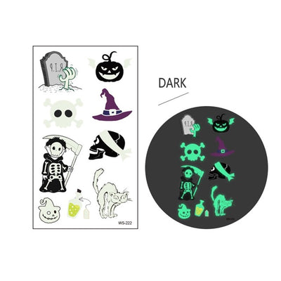 Luminous Halloween Stickers