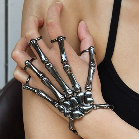 Skeleton Hand Bracelet