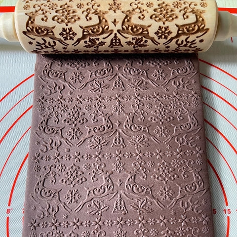 Cookies Rolling Pin Mold