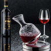 Crystal 360° Spinning Decanter