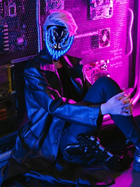Halloween LED Venom Mask