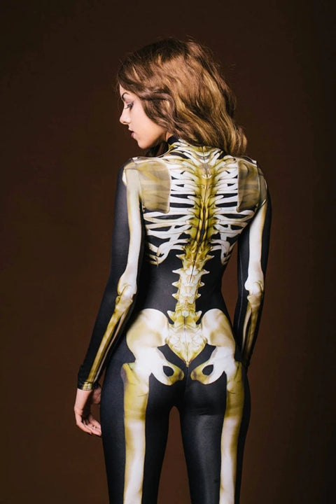 Graveyard Skeleton Halloween Costume