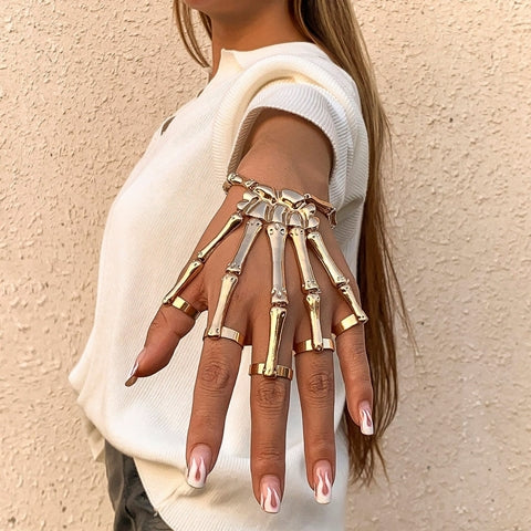 Skeleton Hand Bracelet