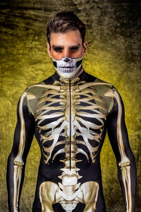 Graveyard Skeleton Halloween Costume