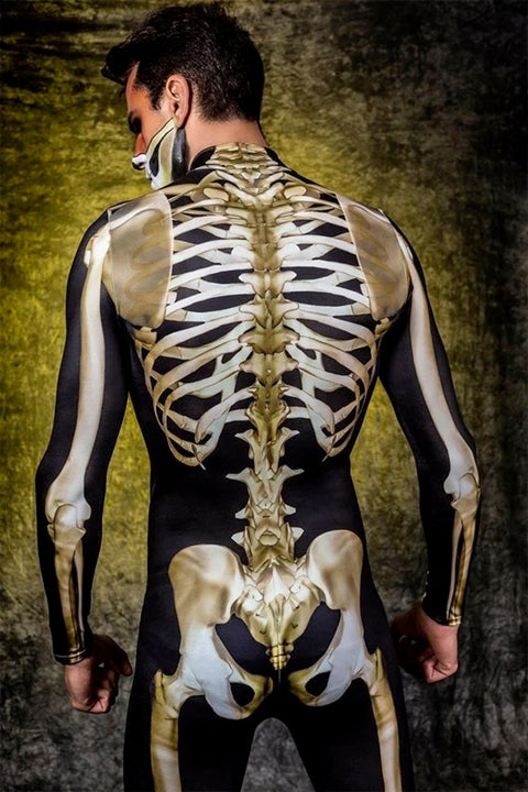 Graveyard Skeleton Halloween Costume