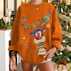 Reindeer Christmas Long Sleeve Sweatshirt