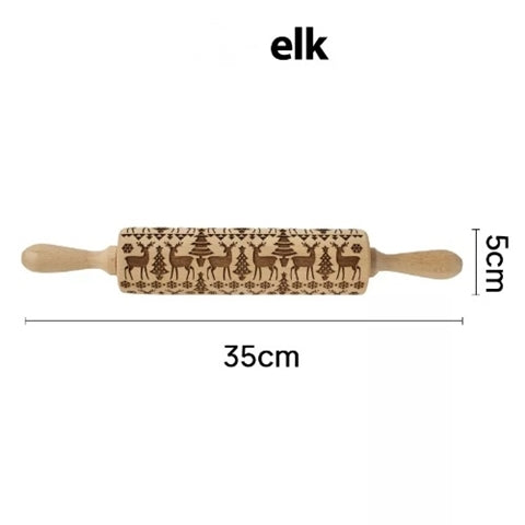 Cookies Rolling Pin Mold