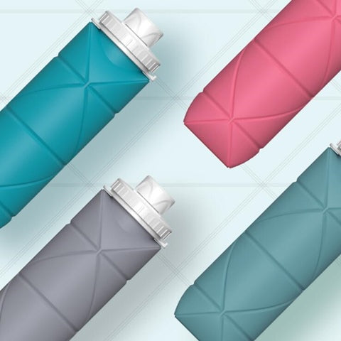 Silicone Foldable Water Bottle