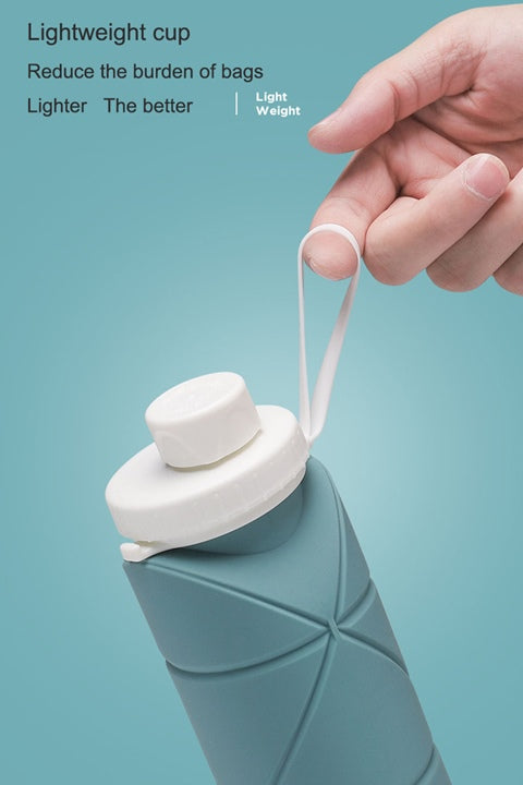 Silicone Foldable Water Bottle