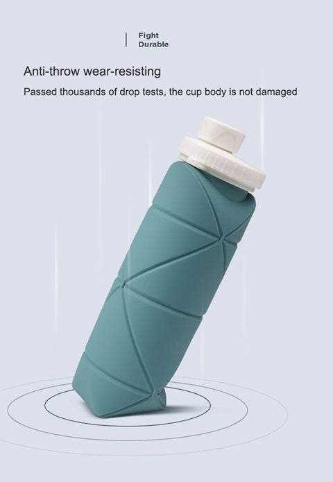 Silicone Foldable Water Bottle