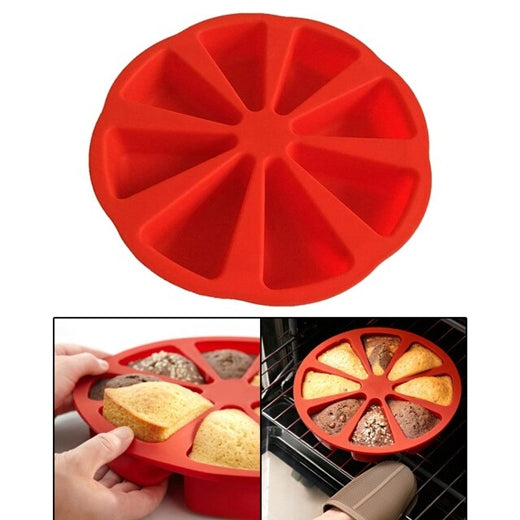 Triangle Non-Stick Silicone Cake Mold